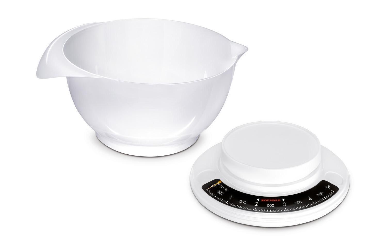 Küchenwaage Culina Pro WeissAnaloge Küchenwaage