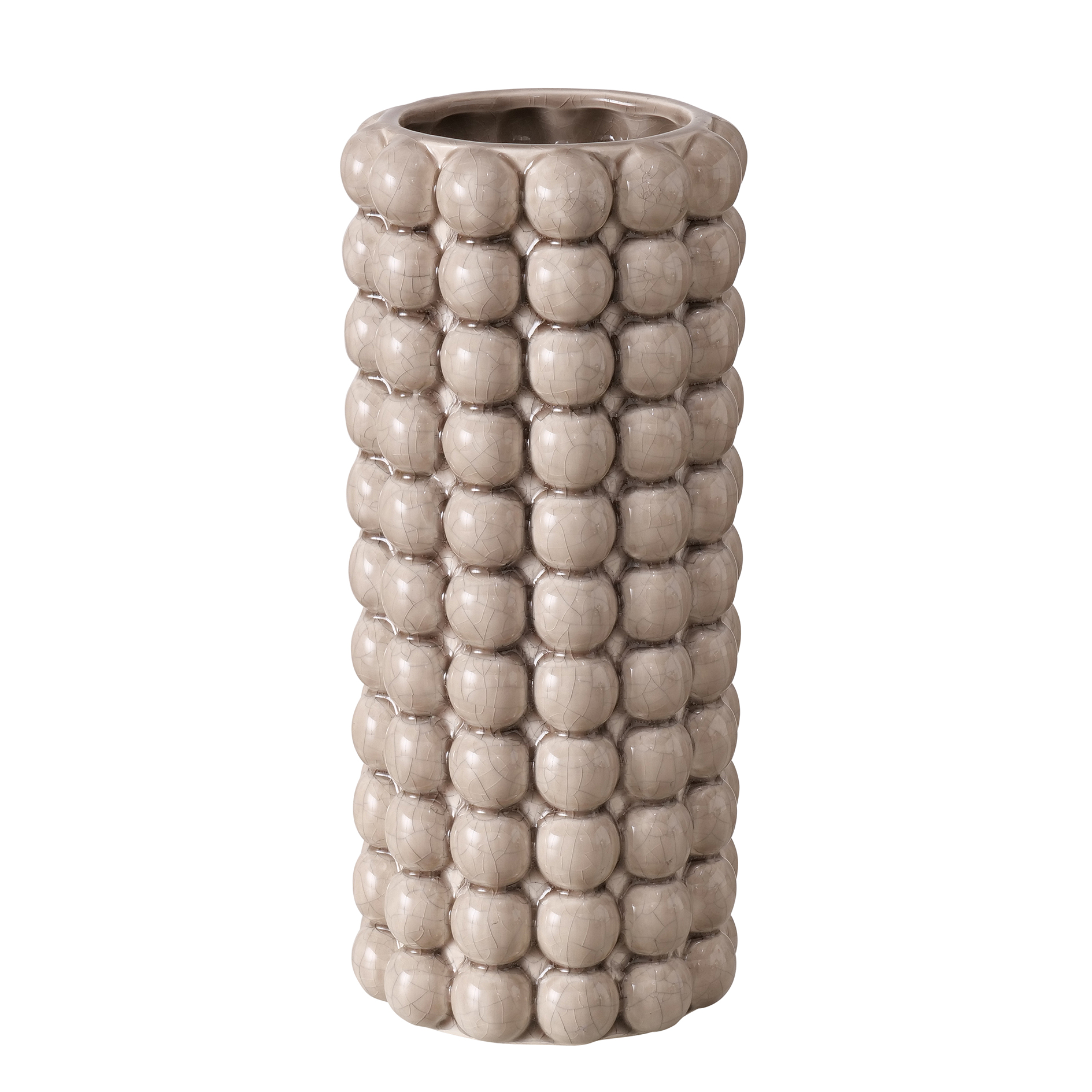 Vase - beige - Retrodesign - 25 cm