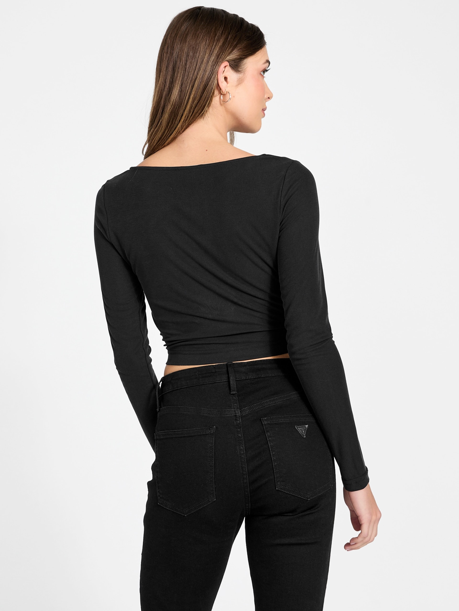 Top com detalhe de laço
