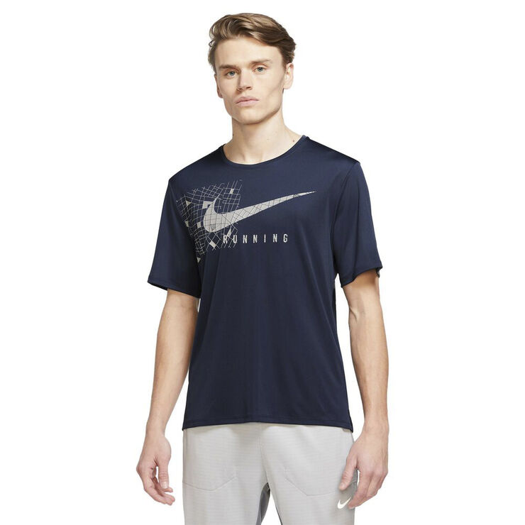 Nike Dri-FIT Miler Run Division Flash T-shirt Blå