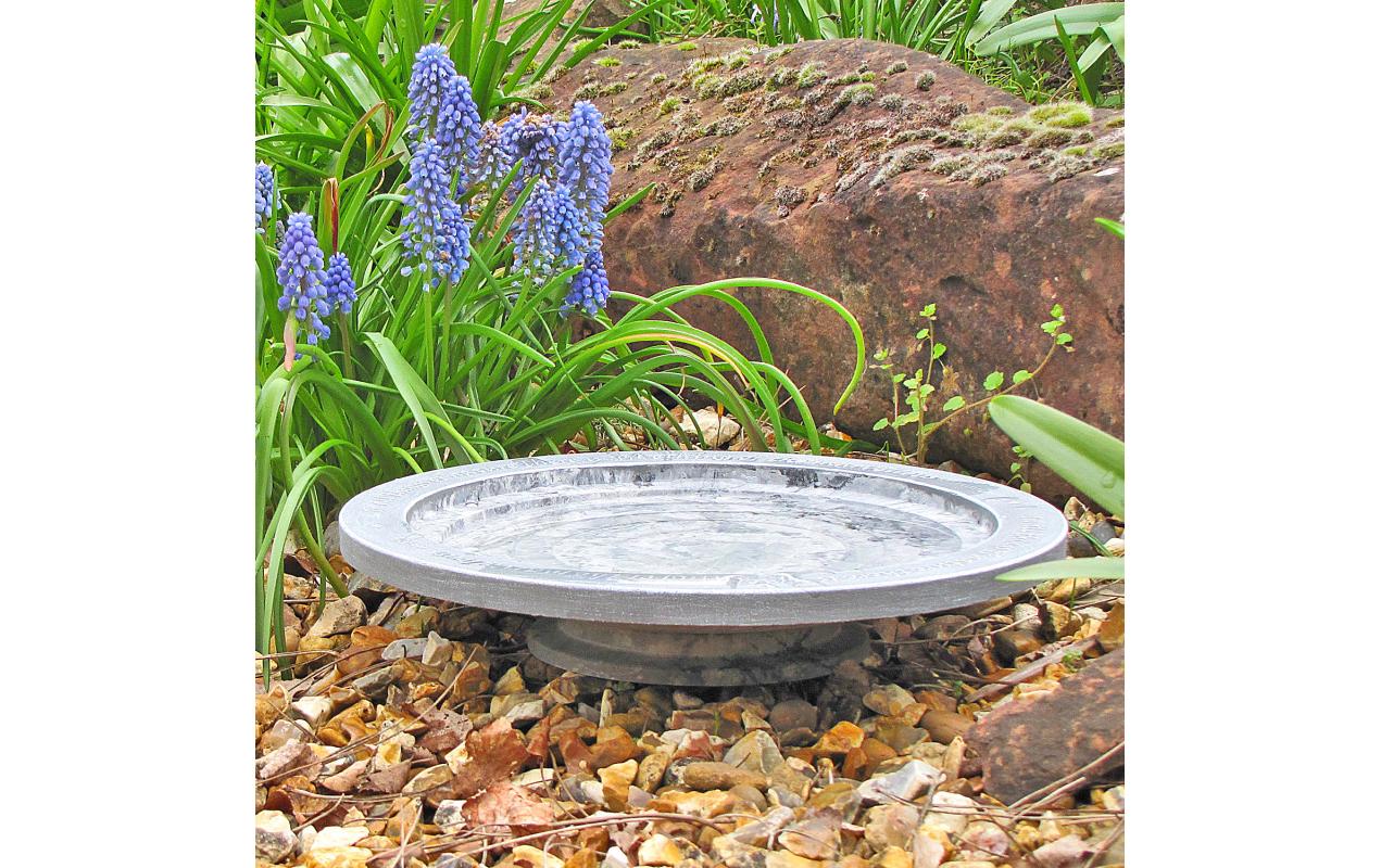 Vogeltränke Oasis 30 x 30 x 5.5 cmWasserstelle für Wildtiere