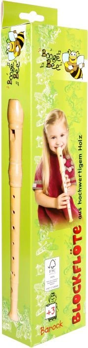 Musikinstrument BLOCKFLÖTE aus Holz