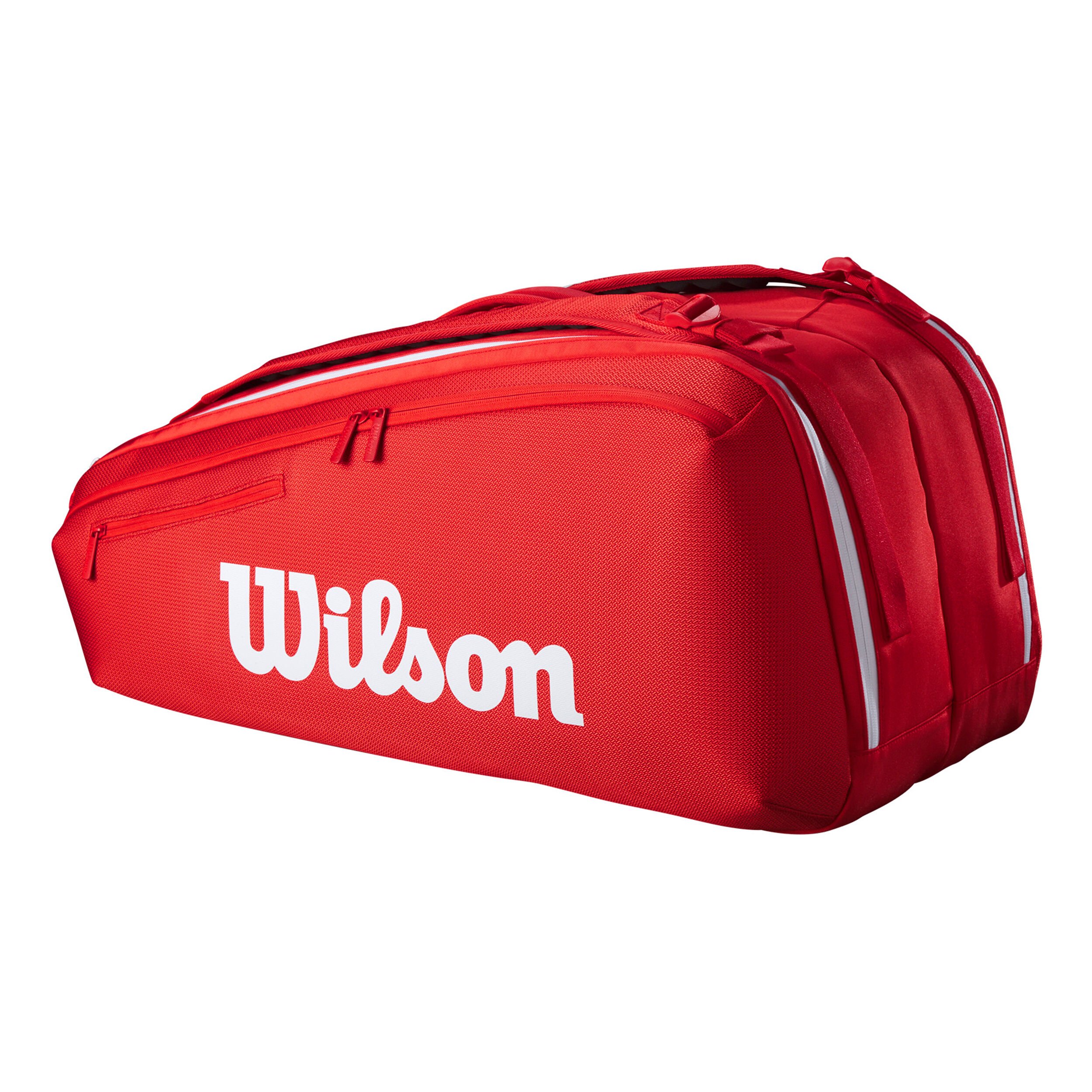 Wilson Tour Super Tour Housse De Raquette Lot De 9 - Rouge
