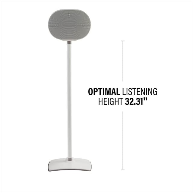 SANUS Gulvstativ til Sonos ERA 300 Single Hvidt