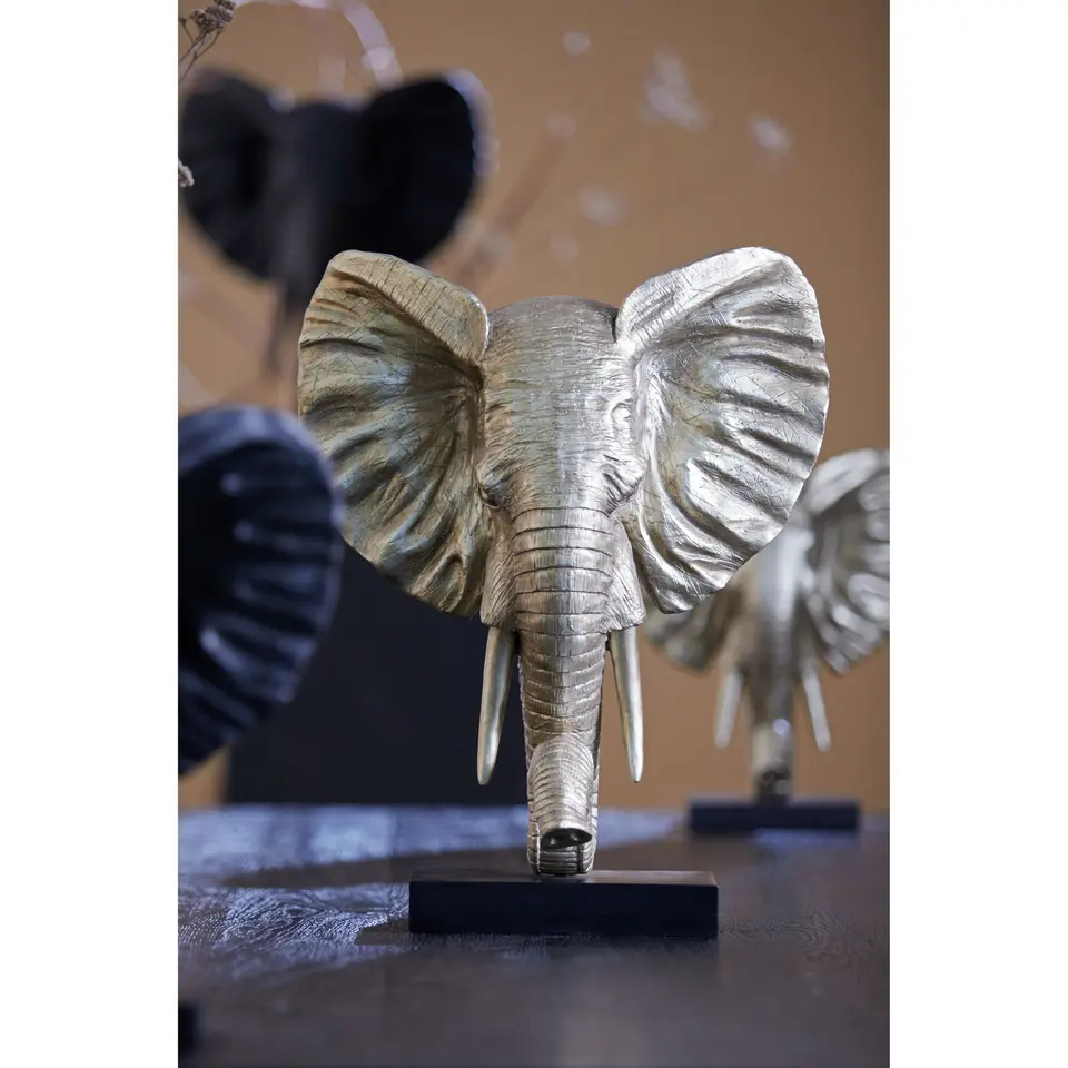 Ornament Elephant - Goud - 38.5x19.5x49cm