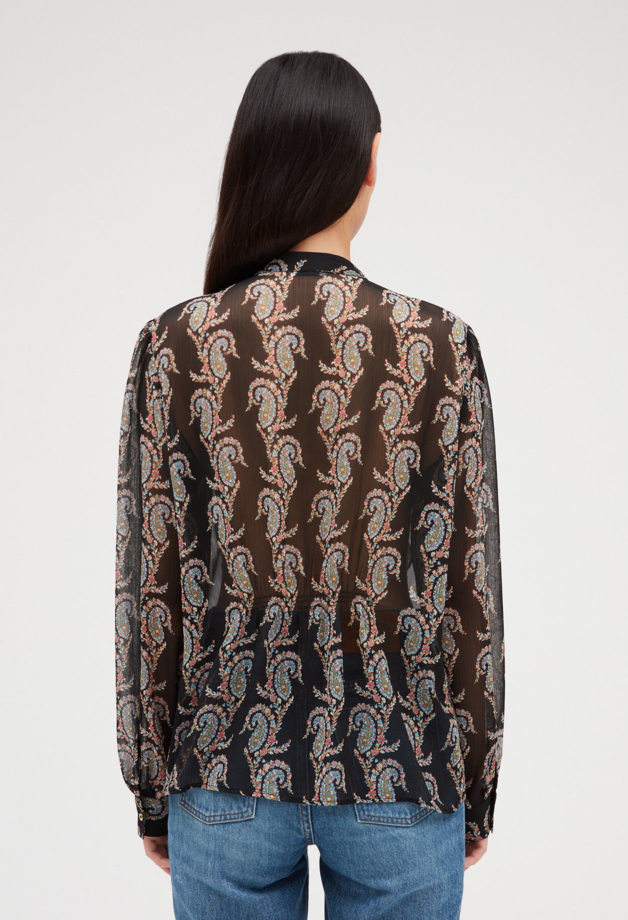 Chemise imprime cachemire