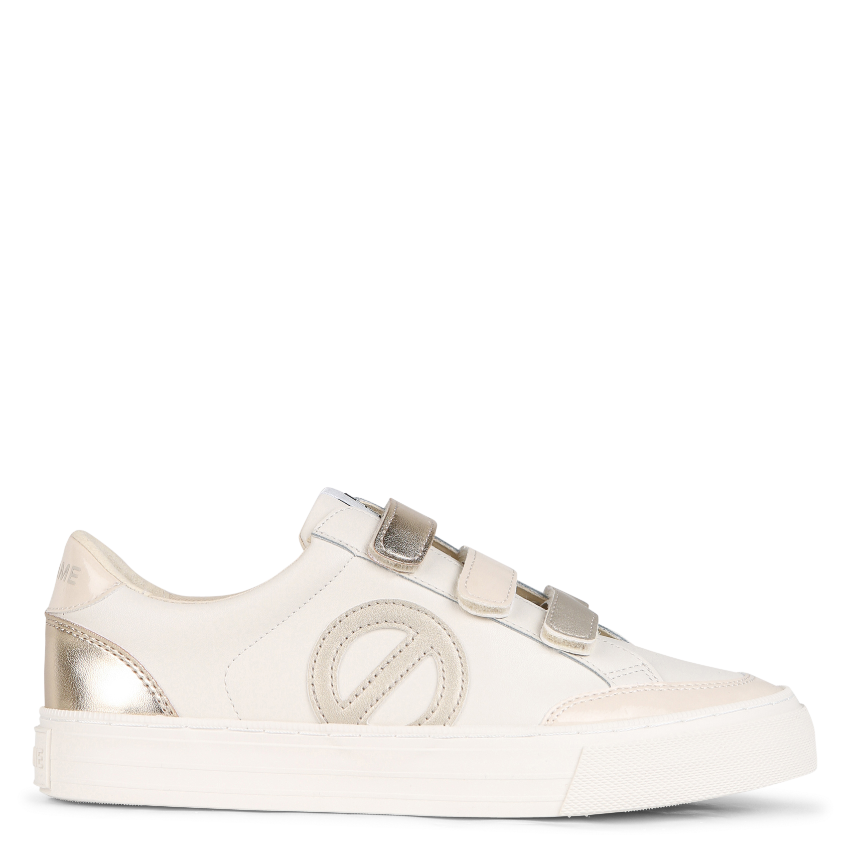 STRIKE STRAPS - Baskets basses vernies| Blanc