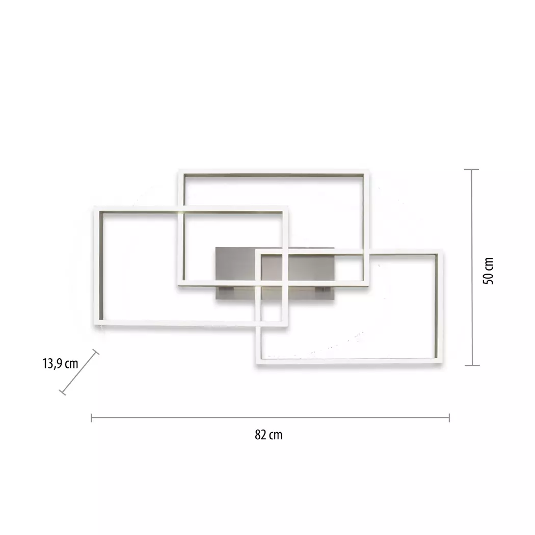 LED-Deckenleuchte Paan