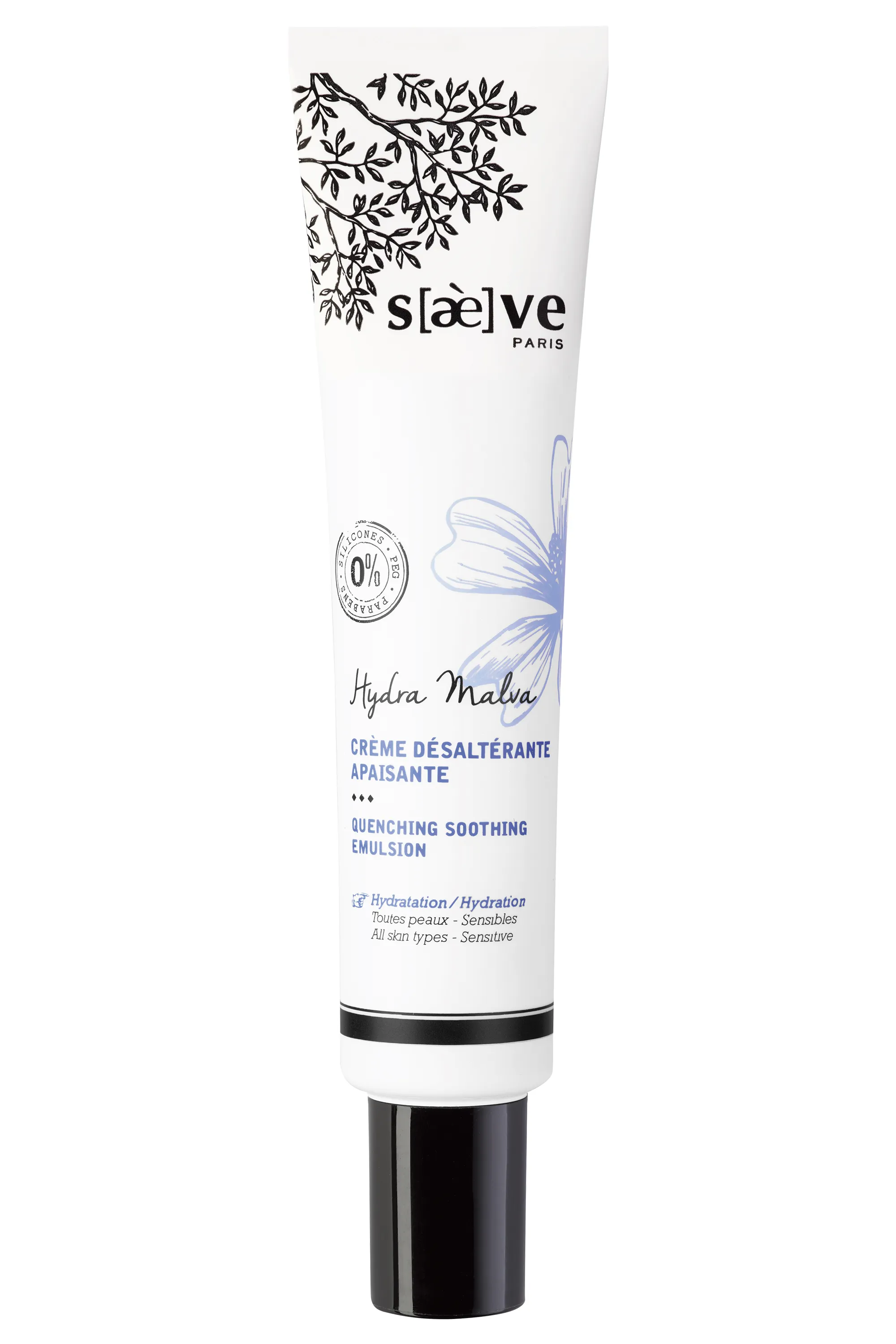 Saeve Crème désaltérante apaisante Hydra Malva-40 ml