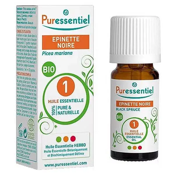 Óleo Essencial de Abeto Negro Orgânico Puressentiel 5ml