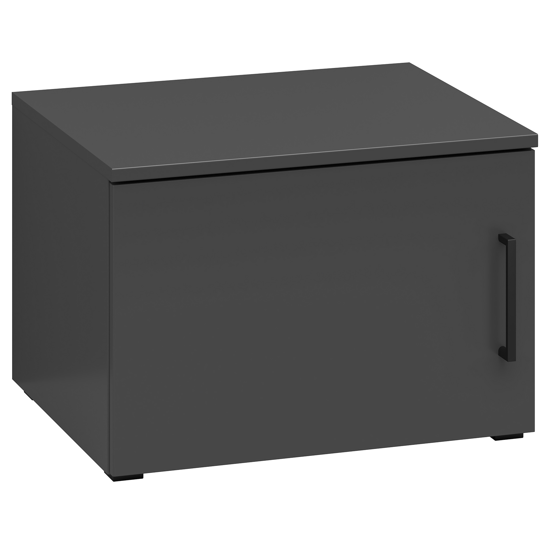 Aufsatz-/Stand-/Hängeelement - anthrazit - 50 cm