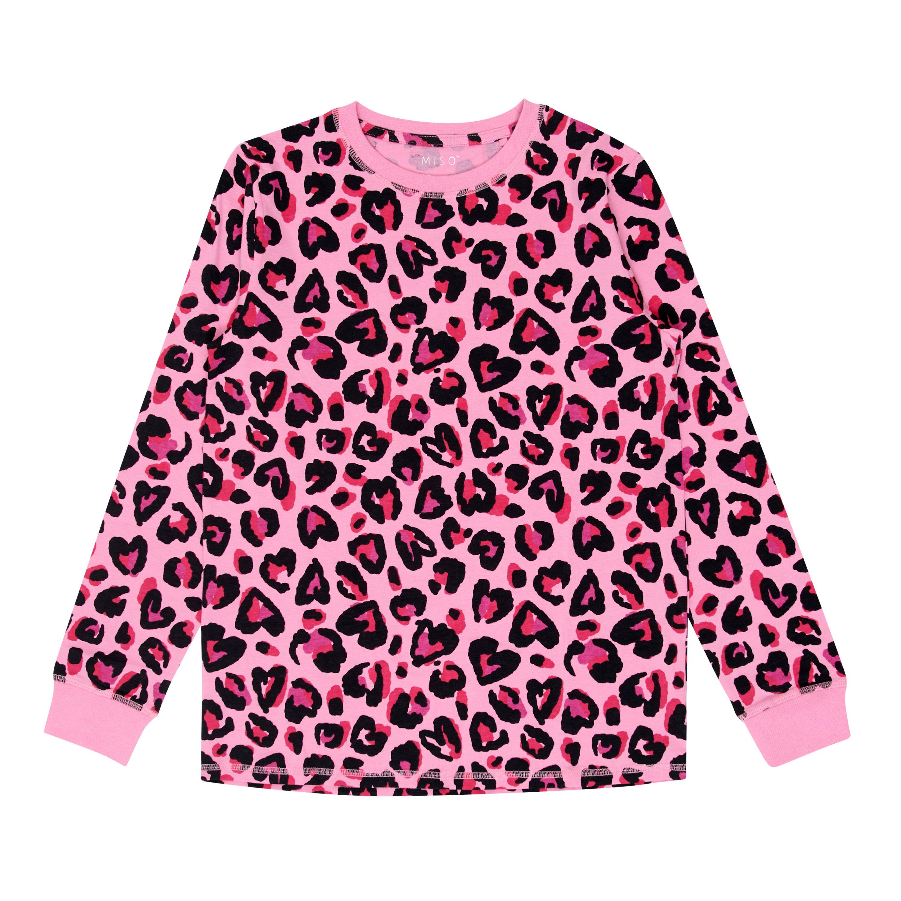 Miso Kids Girls 3 Pack Leopard Pyjama Set