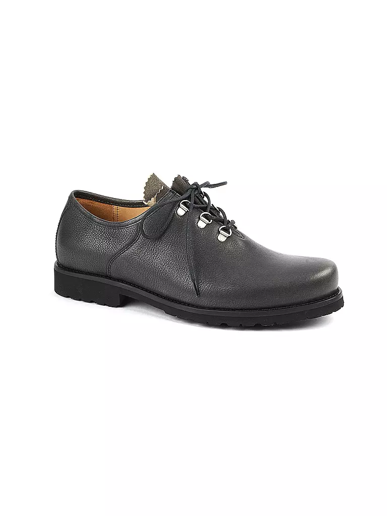 DIRNDL & BUA Trachtenschuhe - Haferlschuhe SANTIAGO ANTIBOCK grau