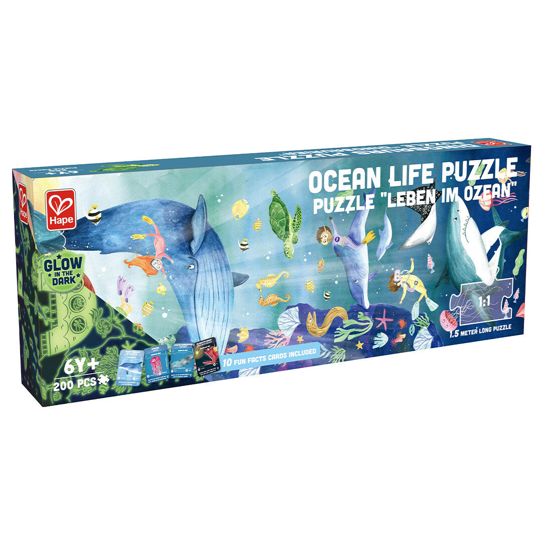 Hape vloerpuzzel oceaan - 200st