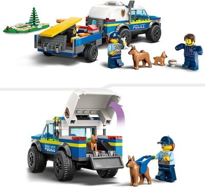 LEGO City Police 60369 Mobilt treningssett for politihunder