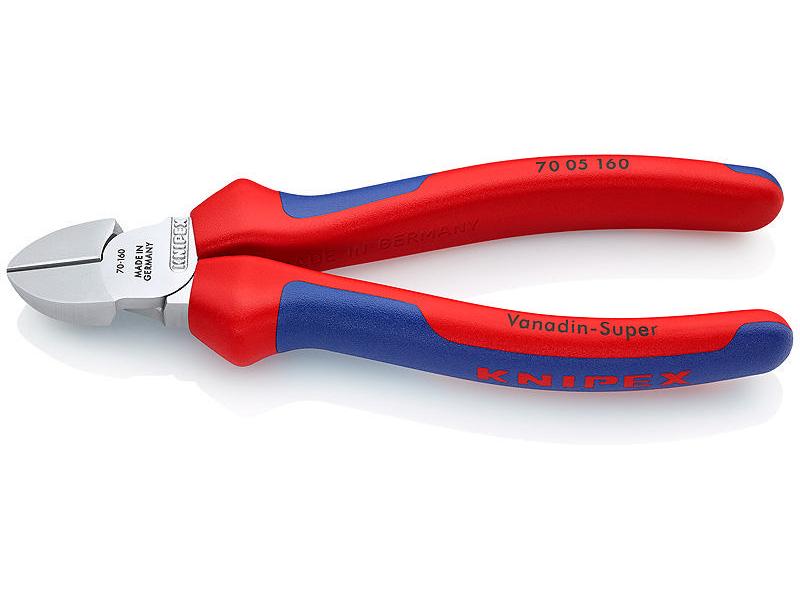 Knipex Seitenschneider 160 mm verchromt Der unentbehrliche Seitenschneider für den vielseitigen Einsatz