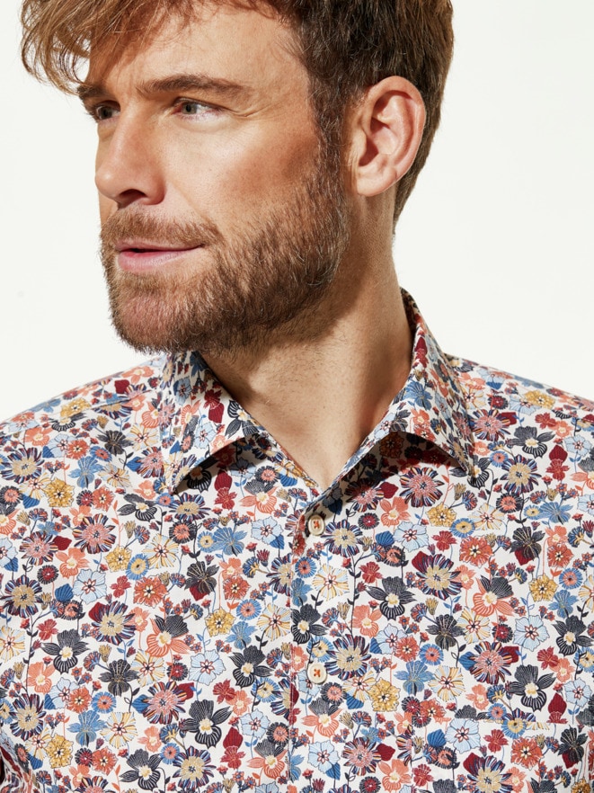 Extraglatt-Hemd Tropical