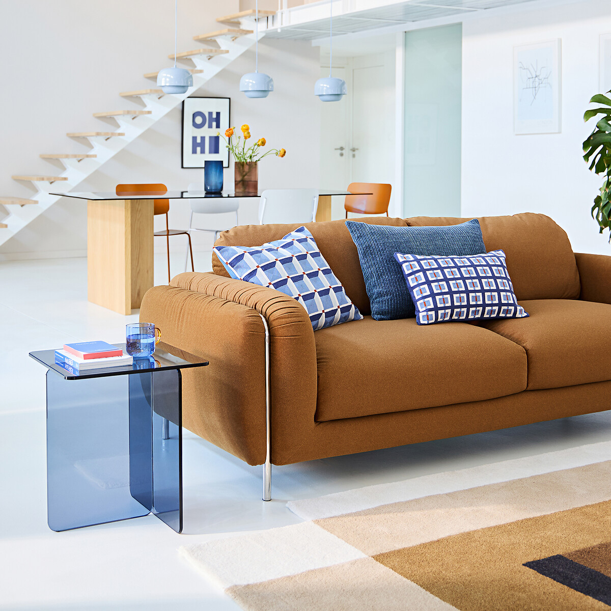 LA REDOUTE INTERIEURS<br>Sofá de 3 lugares, Giorgia