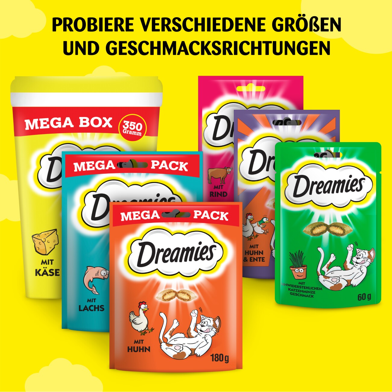 Dreamies 6x60g Katzenminze