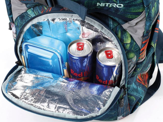 NITRO Schulrucksack »Superhero« Reflektoren Rucksack für Schule und Freizeit