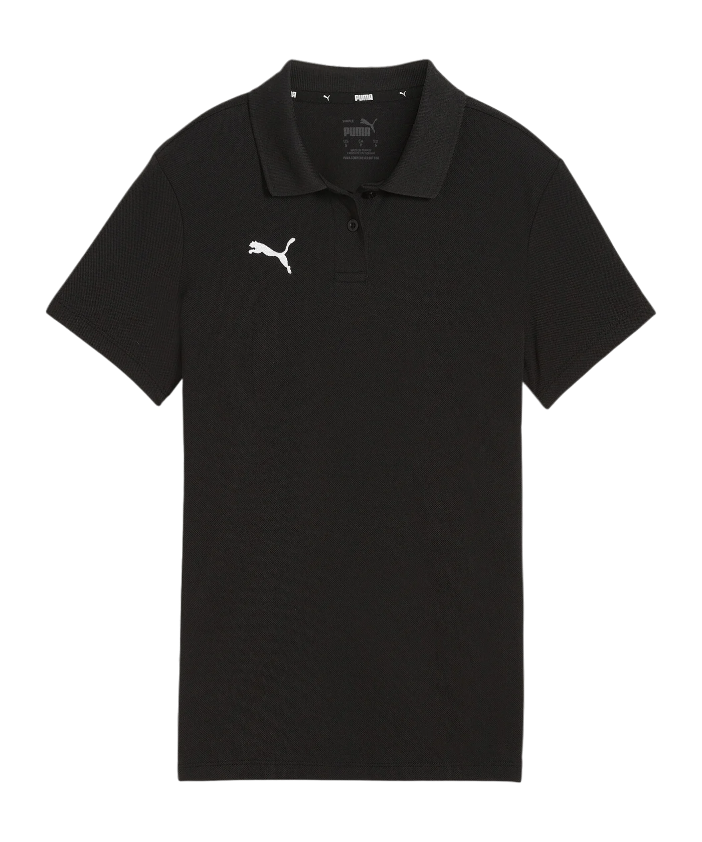 PUMA teamGOAL Casuals Poloshirt Damen Schwarz F03