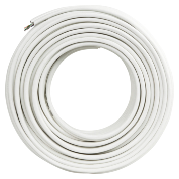 Q-Link coax/utp kabel RG6 25 meter wit
