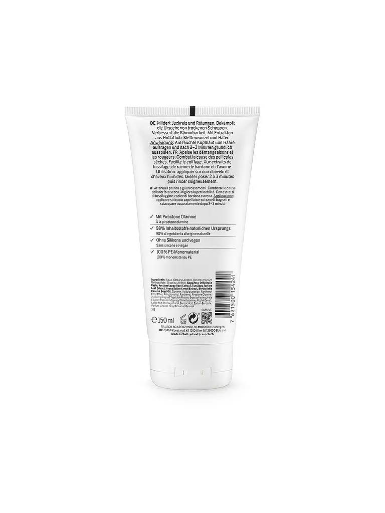 RAUSCH Anti-Schuppen-Conditioner mit Huflattich 150ml keine Farbe