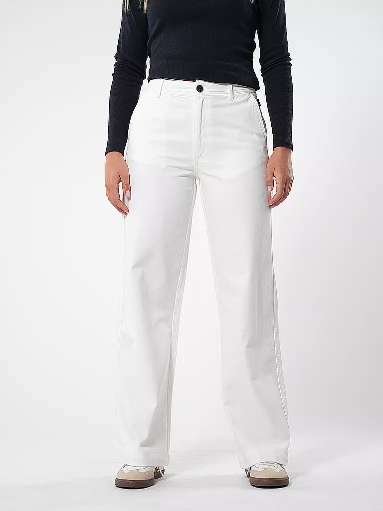 ECOALF Jeans Wide Leg VALLSALF weiss