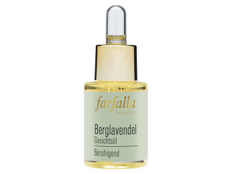 Farfalla Gesichtsöl Berglavendel 15 ml1 Stück Natürliches Pflegeöl für das Gesicht