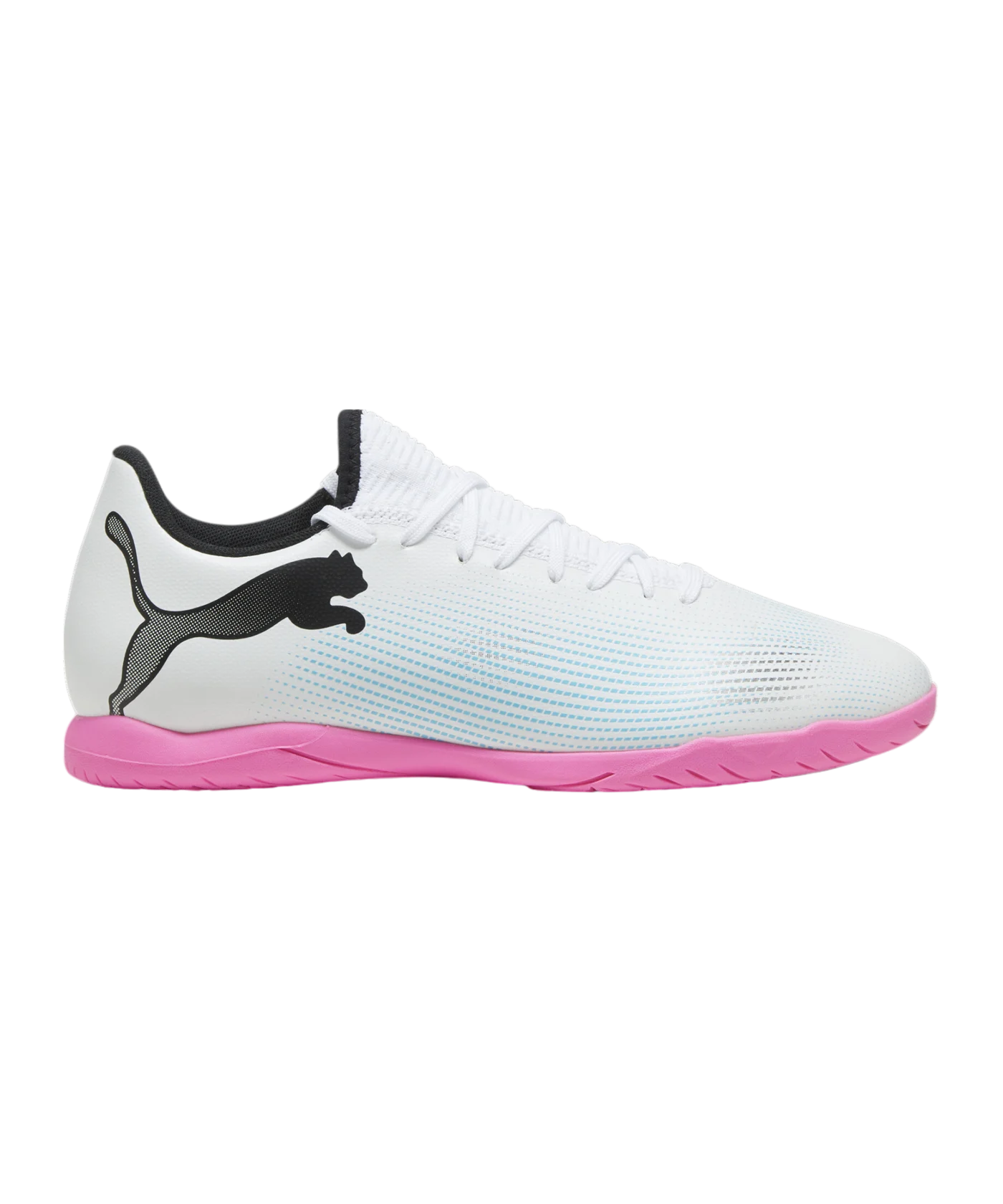 PUMA FUTURE 7 Play IT Halle Phenomenal Weiss Schwarz Pink F01