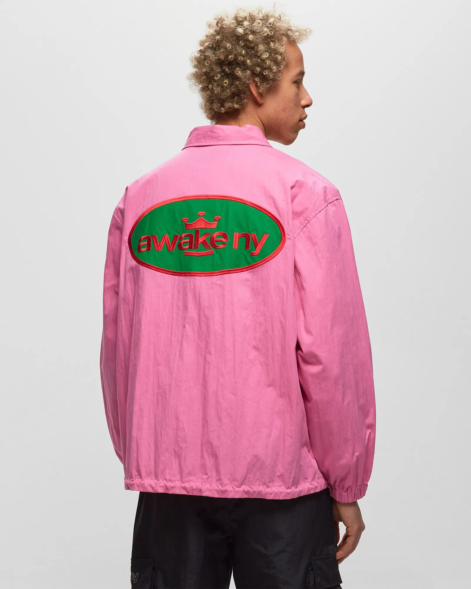 Awake KING LOGO TWILL COACHES JACKET