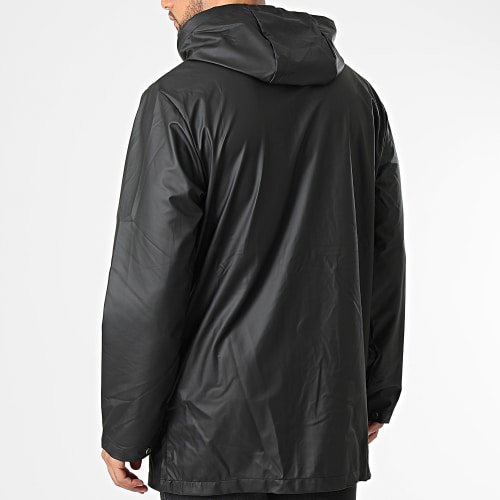 Veste Zippée Capuche Noir