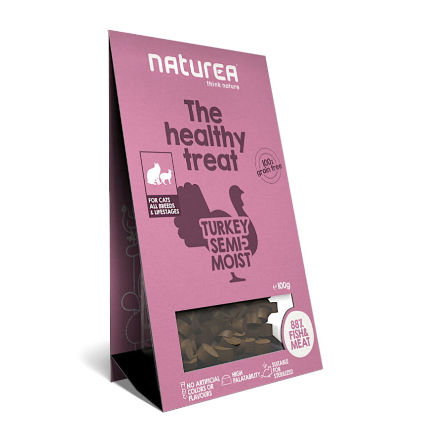 Petiscos de peru Naturea para gatos