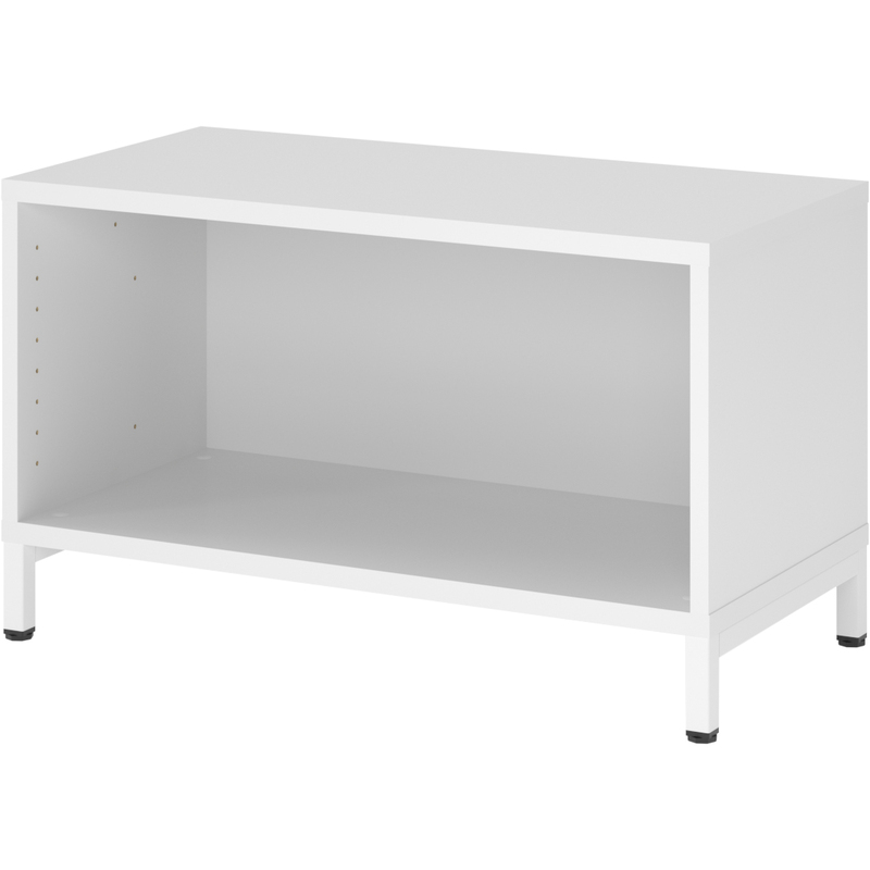Regal mit Sockel Tarys, weiss