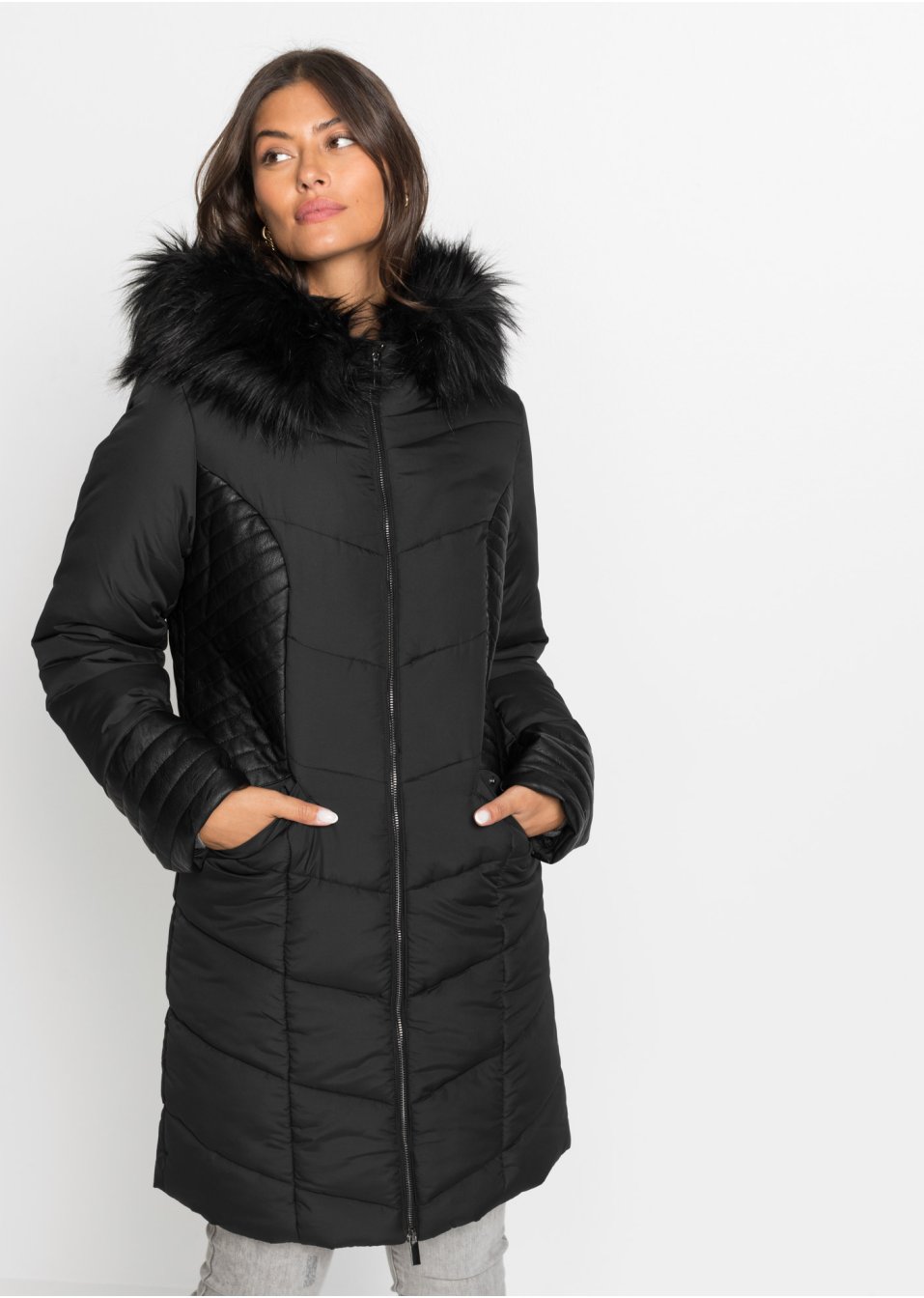 Manteau matelassé en polyester recyclé
