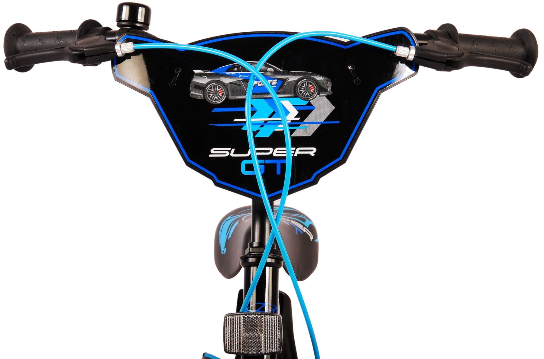 TPFSports Super GT Kinderfahrrad - Jungen - 12 Zoll - Rücktritt + Handbremse - Blau