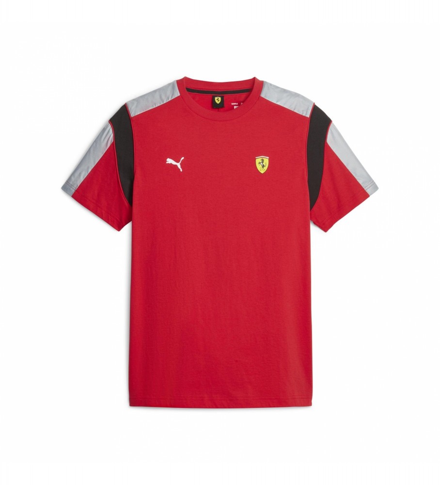Camisa Puma Scuderia Ferrari Race T7 vermelha