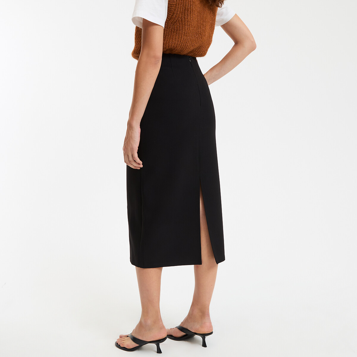 COLEÇÕES LA REDOUTE<br>Saia lápis, comprimento midi