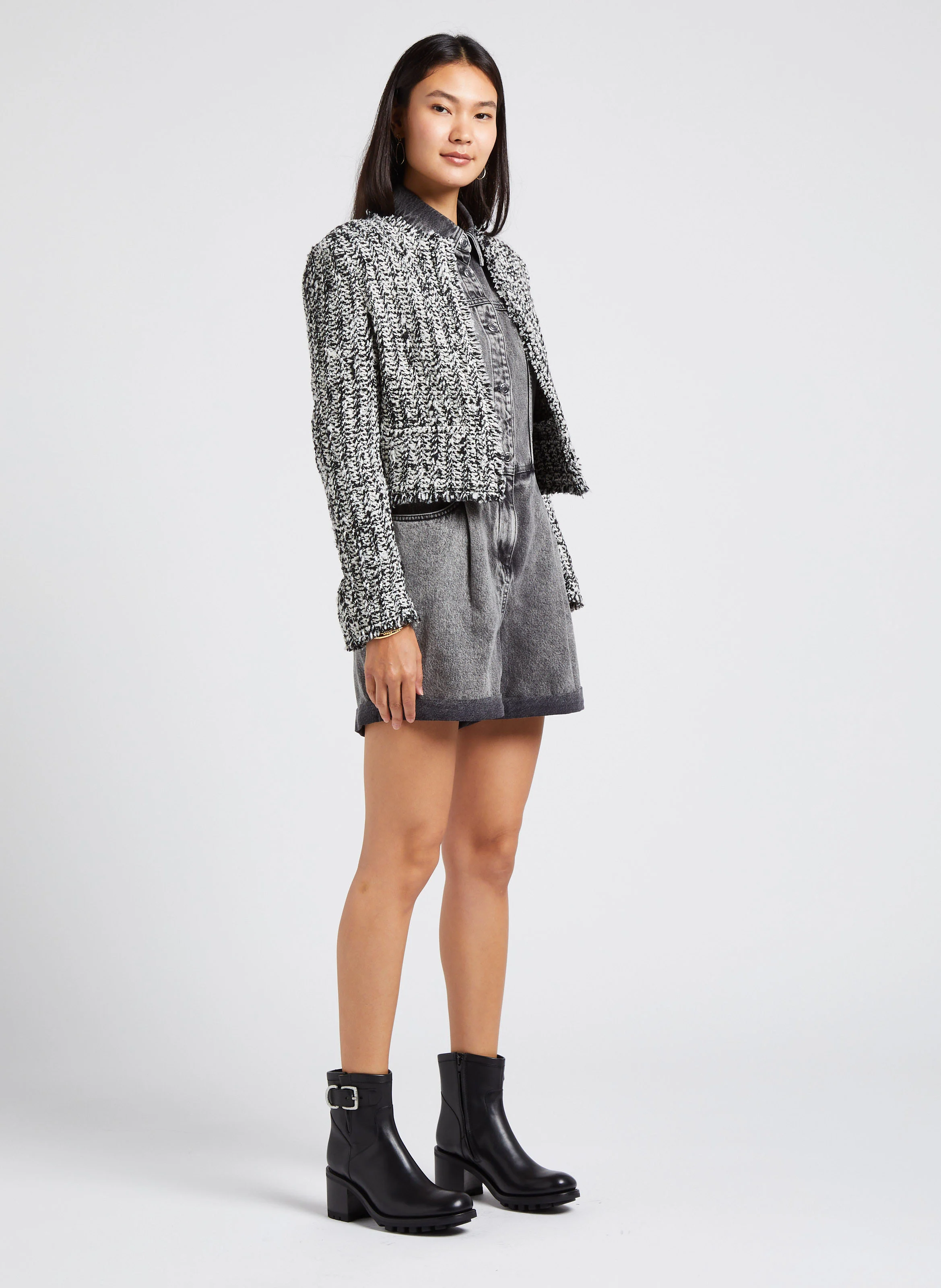 JUSTY 70 - Bottines en cuir | Noir
