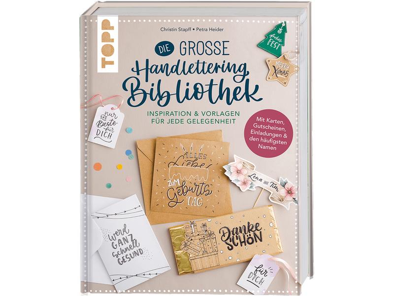 Frechverlag Handbuch Handlettering Bibiliothek 160 Seiten Handlettering Buch voller Inspirationen und Vorlagen