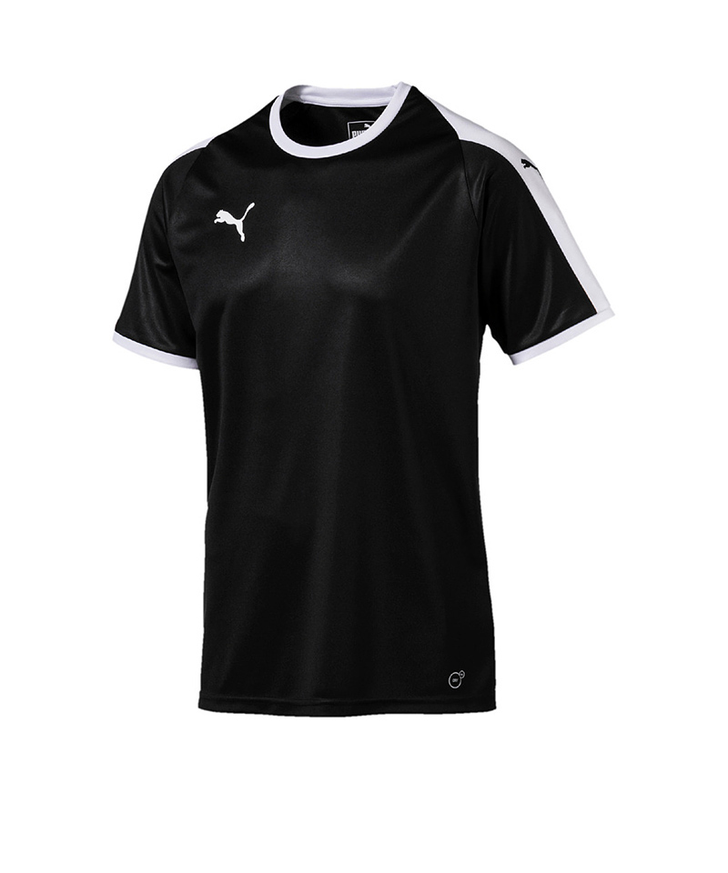 PUMA LIGA Trikot kurzarm Kids Schwarz Weiss F03