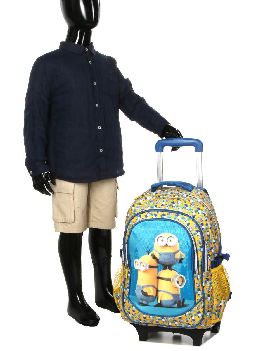 Sac À dos À roulettes Les Minions Trio 48 cm
