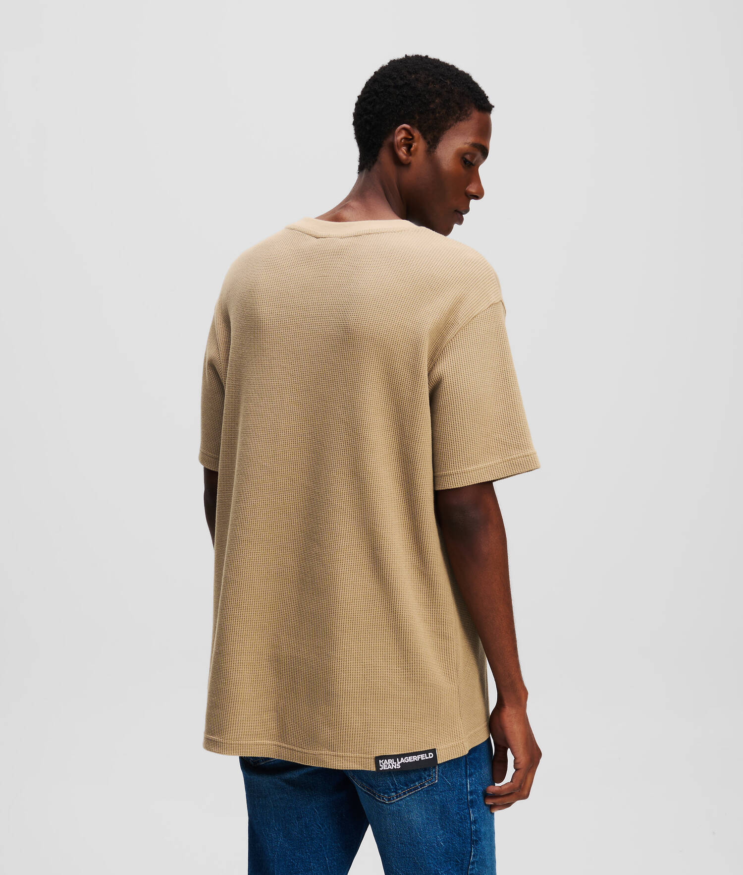 T-SHIRT À TEXTURE GAUFRÉE