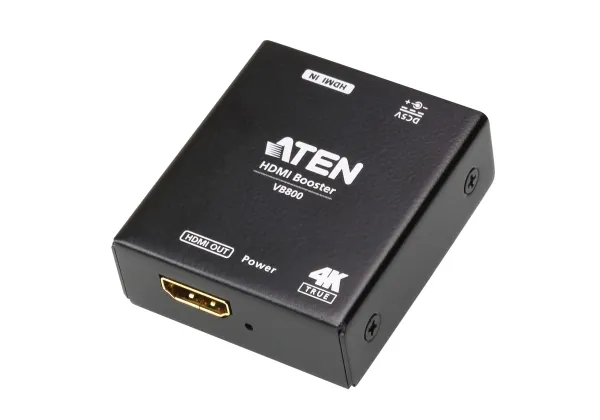 ATEN VB800-AT-G, AV sender & modtager, 20 m, Ledningsført, Sort, HDCP