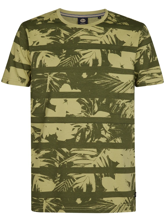 Petrol T-shirt M-1050-TSR113