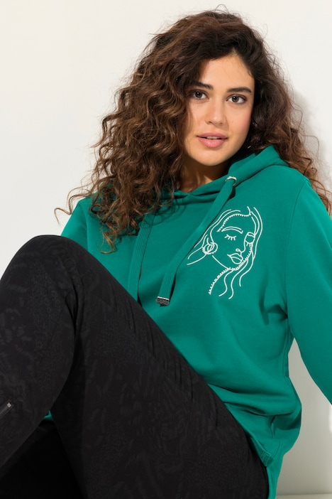 Hoodie, Gesicht, Classic, Kapuze, Langarm