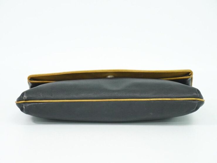 Celine Vintage Celine Clutch Black