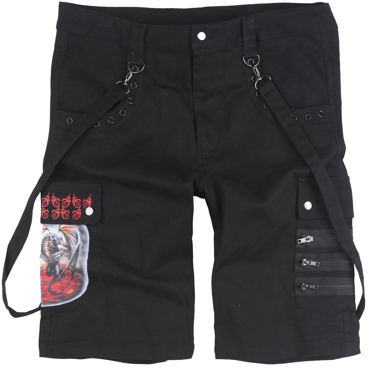 Gothicana X Anne Stokes - Short | Gothicana by EMP Short