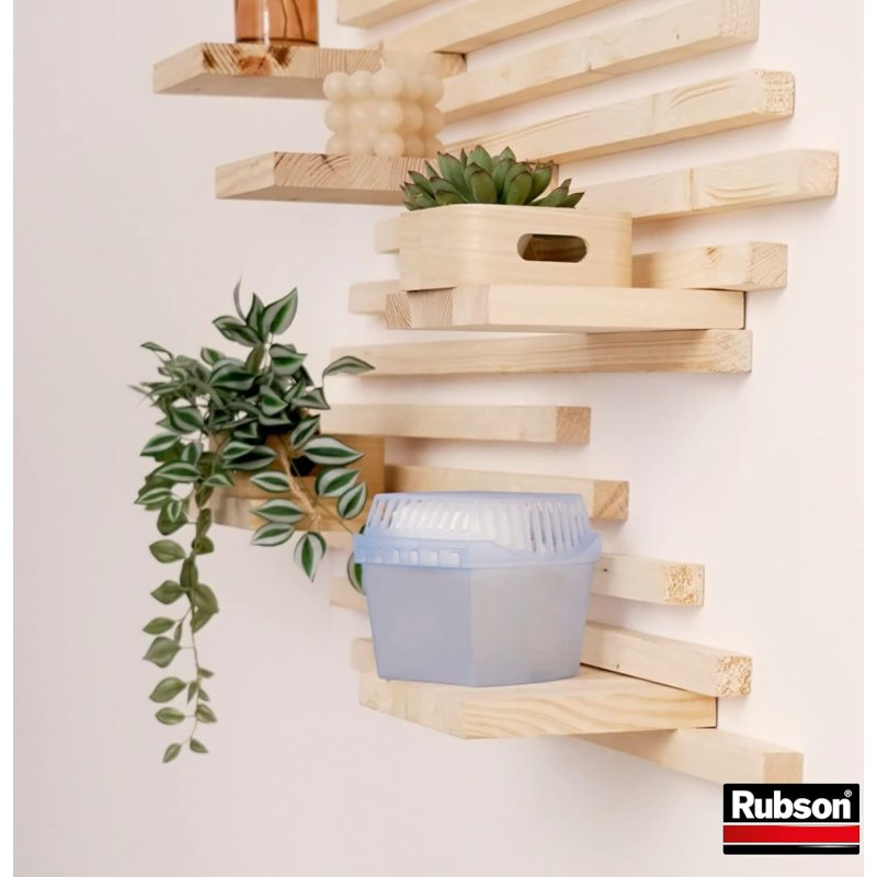 Recharge universelle Absorbeur d’humidité Rubson Basic - Boite de 4