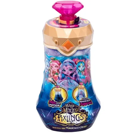 Magic Mixies Pixlings Puppe - Fee (aquamarin)